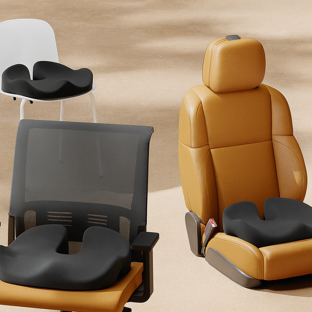 SitWell Pro-Form Cushion: Tailbone & Sciatica Relief.